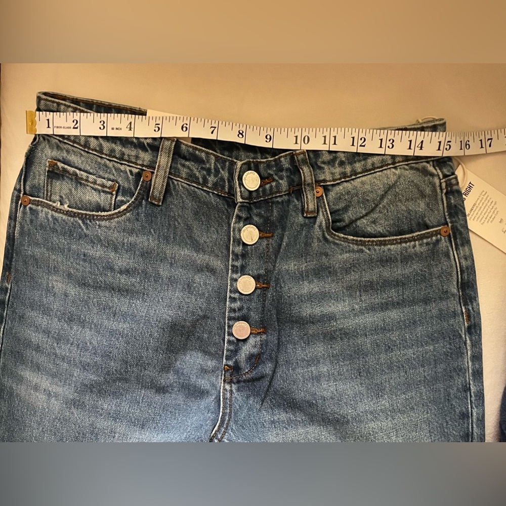 NWT Blank NYC Blue Jeans The Baxter Size 30 Ribcage Straight Leg - Picture 5 of 8
